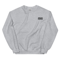 Minimal Neuro Nurse Crewneck